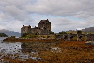 Das Highlander-Castle Eilean Donnan Castle